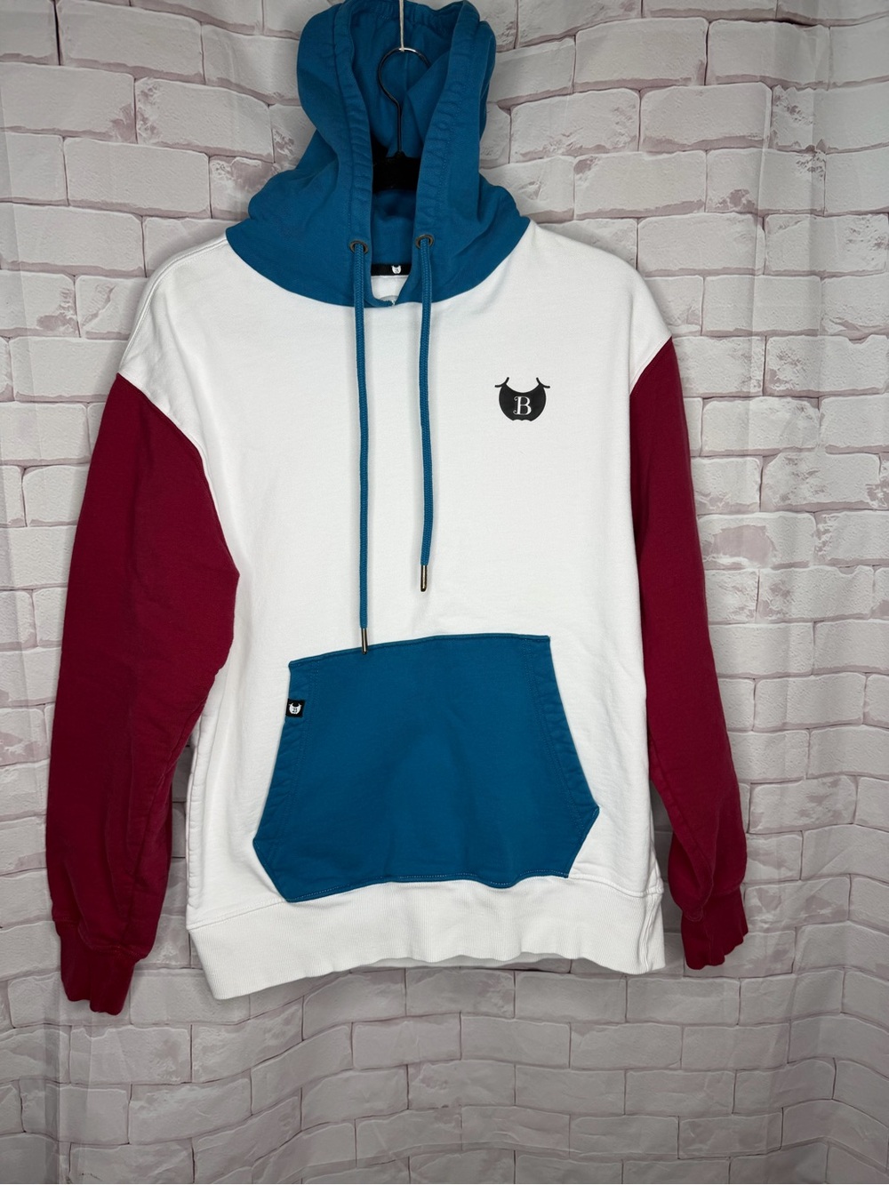 Betty’s Eddies‎ Colorblock Hoodie Sweatshirt | Size Medium